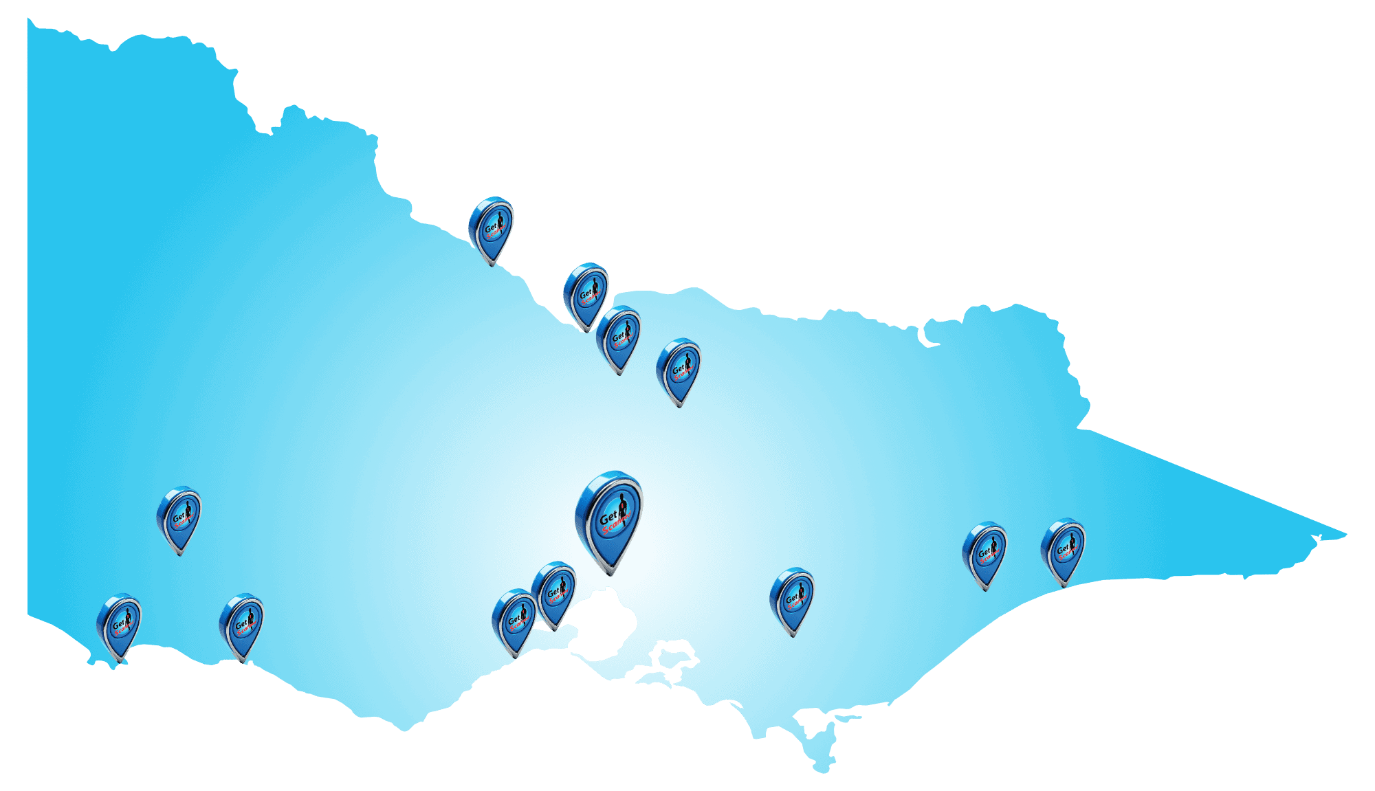 Get Scanned service locations across Melbourne and Regional Victoria